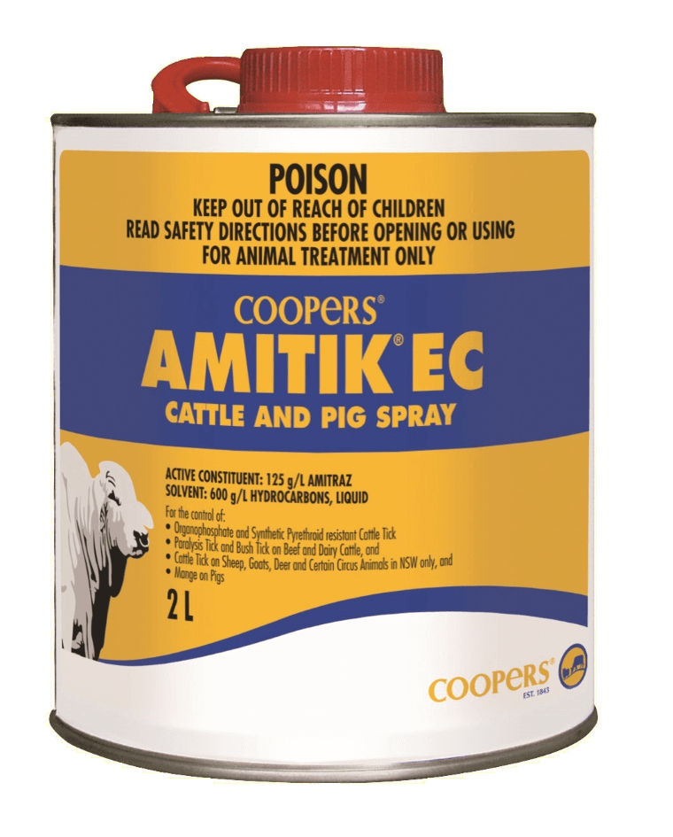 Amitik EC Cattle & Pig Spray External Parasite Product Coopers
