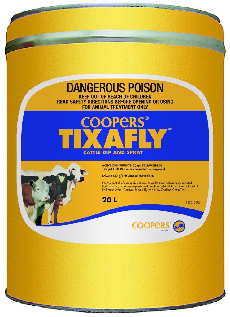 Tixafly Cattle Dip and Spray