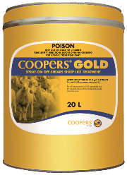Coopers Gold Spray-On Off-Shears Sheep Lice Treatment